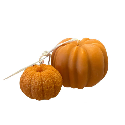 Halloween Pumpkin Set Orange-Halloween Candles-Angel Aromatics
