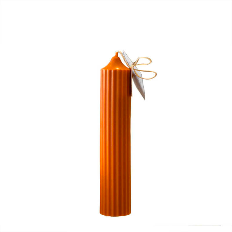 Halloween Taper Candles Small Orange-Taper Pillar Candles-Angel Aromatics