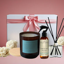 Hamper - Candle, Diffuser and Spray Set-Flowers-Angel Aromatics