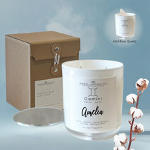 Gemini Zodiac Candles 270g-personalised-candles-Angel Aromatics
