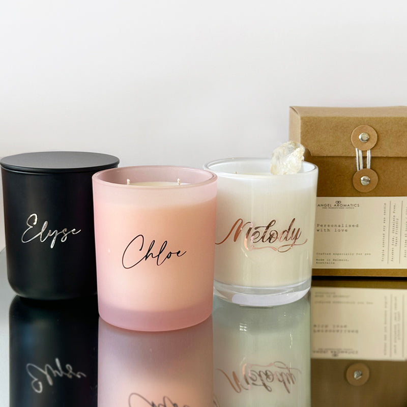 Candle Personalisation 270g-personalised-candles-Angel Aromatics