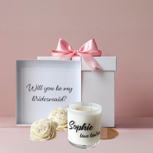 Personalised Proposal Bridesmaid Hamper-Angel Aromatics