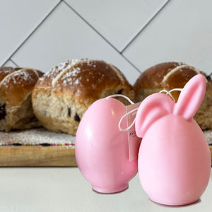 Large Bunny and Egg Candle Duo Blank-Soy Melts-Angel Aromatics
