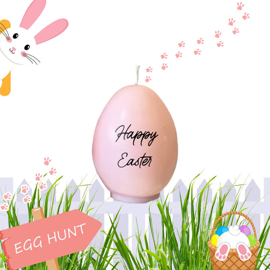 Vanilla Easter Egg 190g-scented candles-Angel Aromatics