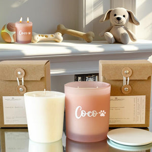 Pet Memorial Candle 270g with Candle Refill-Memorial Candles-Angel Aromatics
