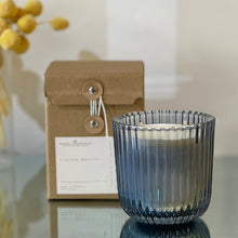 SALE Ribbed Soy Candle 240g - Warm Bergamot & Sandalwood-scented candles-Angel Aromatics