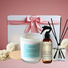 Hamper - Candle, Diffuser and Spray Set-Flowers-Angel Aromatics
