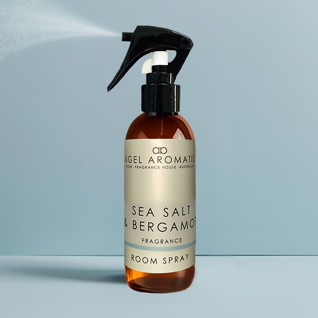 Sea Salt and Bergamot Room Spray-Room spray-Angel Aromatics