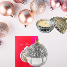 Small Silver Candle Bauble-Angel Aromatics