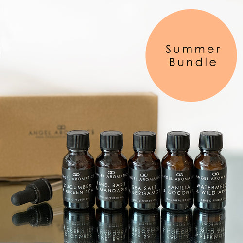 Summer 15ml Diffuser Oils Bundle-Oils-Angel Aromatics