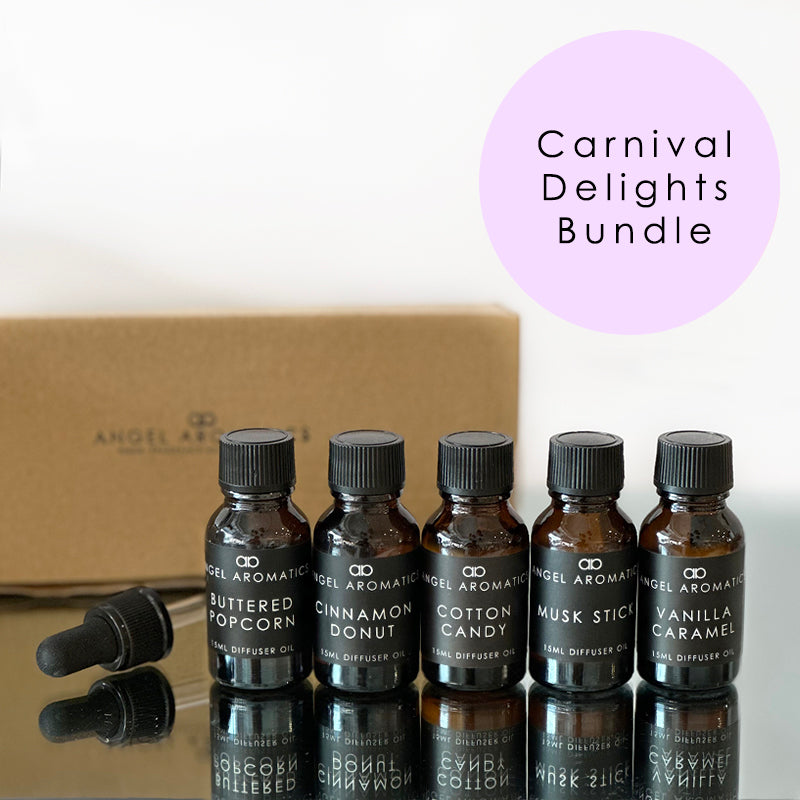 Carnival Delights 15ml Diffuser Oils Bundle-Oils-Angel Aromatics