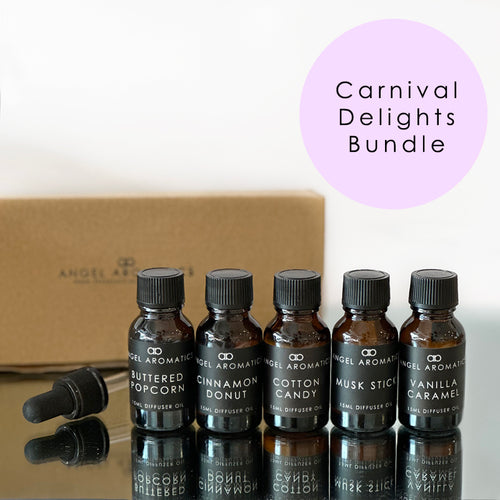 Carnival Delights 15ml Diffuser Oils Bundle-Oils-Angel Aromatics