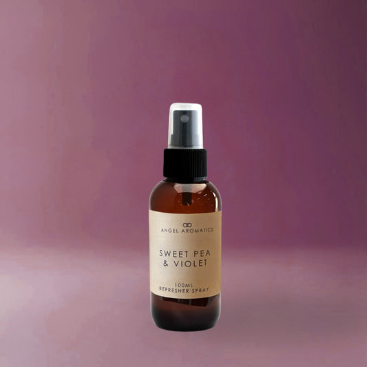 Sweet Pea and Violet Refresher Spray-Refresher-Angel Aromatics