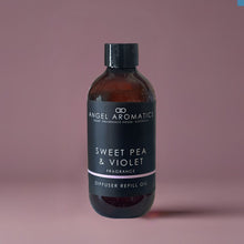 Reed Diffuser Refill 200ml - Sweet Pea and Violet-reed diffuser refill-Angel Aromatics