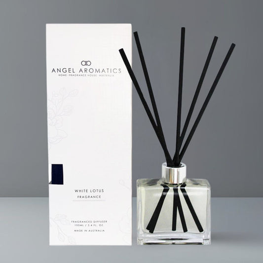 Reed Diffuser - White Lotus-reed diffuser-Angel Aromatics