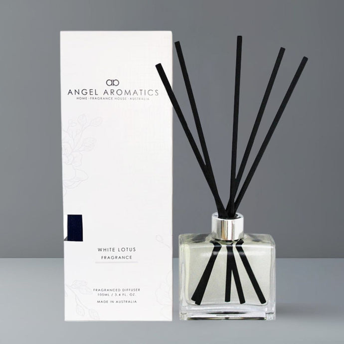 Reed Diffuser - White Lotus-reed diffuser-Angel Aromatics