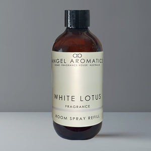 White Lotus Room Spray Refill 200ml-Room spray-Angel Aromatics