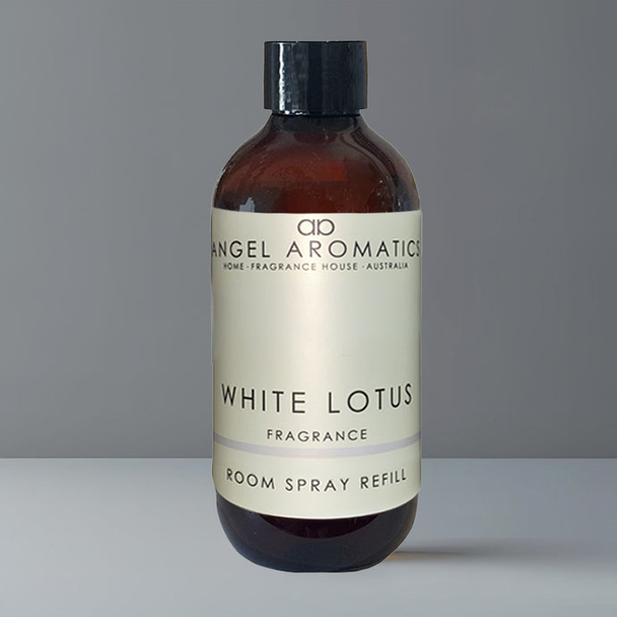 White Lotus Room Spray Refill 200ml-Room spray-Angel Aromatics