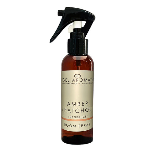 Amber and Patchouli Room Spray 125ml-Room spray-Angel Aromatics