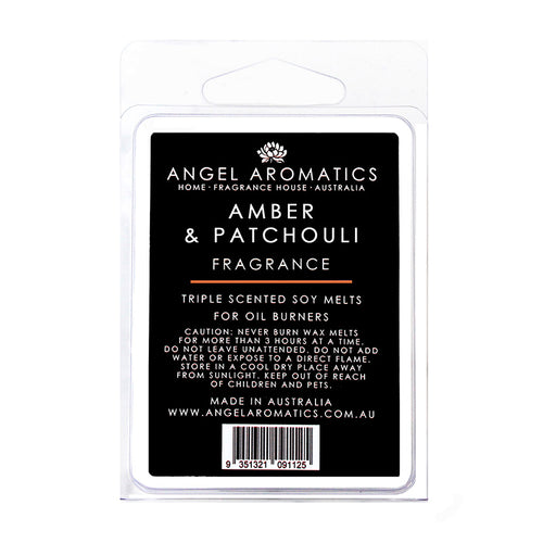 Amber and Patchouli Soy Wax Melts-Soy Melts-Angel Aromatics