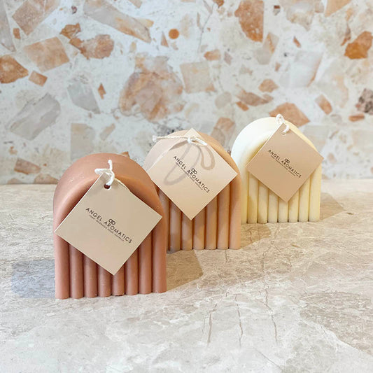 Archway Sculpture Candle-Sculptural Candles-Angel Aromatics