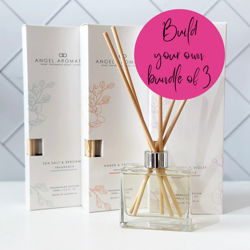 100ml Diffuser Set Bundle - Buy 3 and Save-reed diffuser-Angel Aromatics