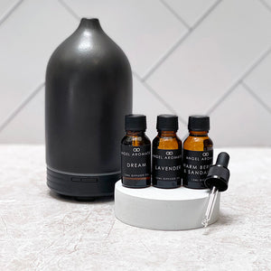 Ceramic Oil Diffuser Sleep Pack-Oils-Angel Aromatics