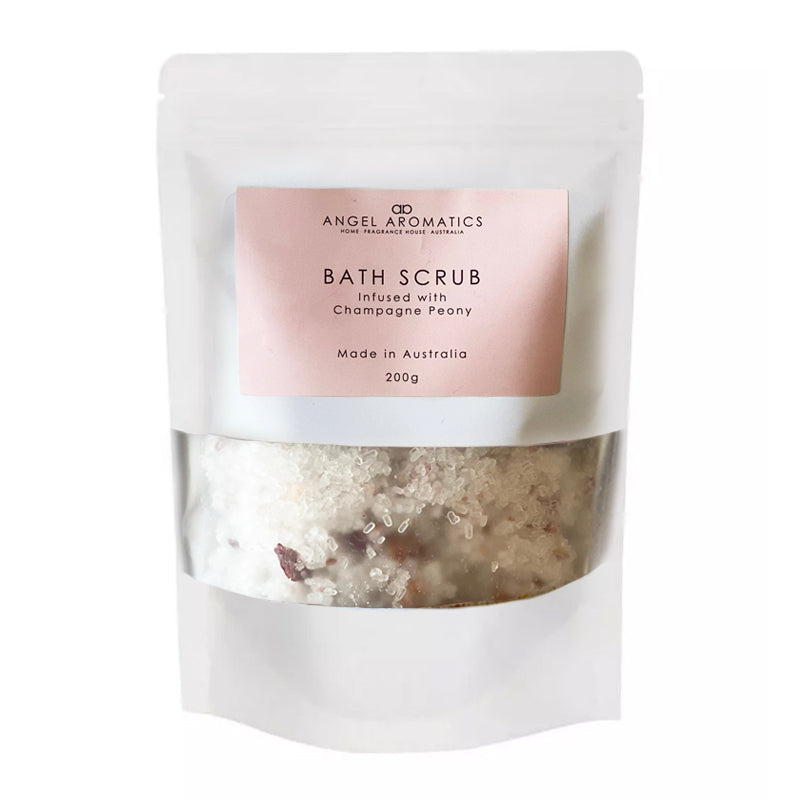 Body Scrub Set - Champagne Peony-Bath soaks-Angel Aromatics