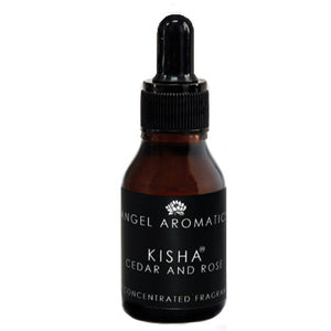 Kisha - Cedar and Rose Fragrance 15ml Diffuser Oil-Diffuser oils-Angel Aromatics