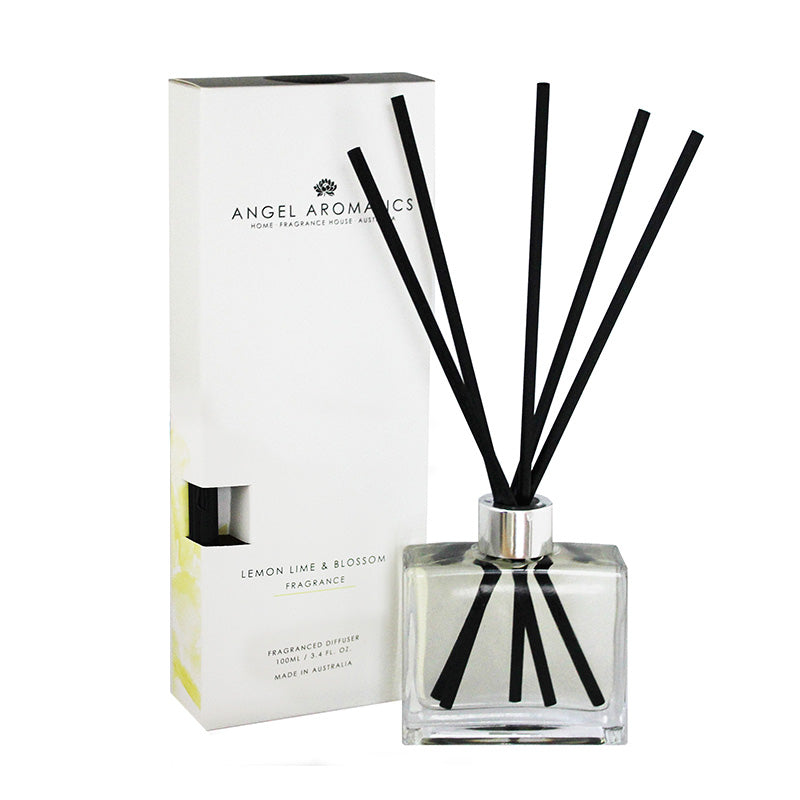 Reed Diffuser - Lemon Lime and Blossom-reed diffuser-Angel Aromatics
