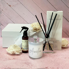Personalised Crystal Knob Candle Hamper-Candles-Angel Aromatics