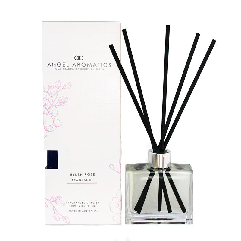 SALE Reed Diffuser - Blush Rose-reed diffuser-Angel Aromatics