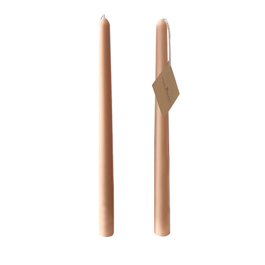Neutral Twin Set Taper Candles-Taper Candles-Angel Aromatics