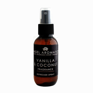 Vanilla and Coconut Refresher Spray-Refresher-Angel Aromatics