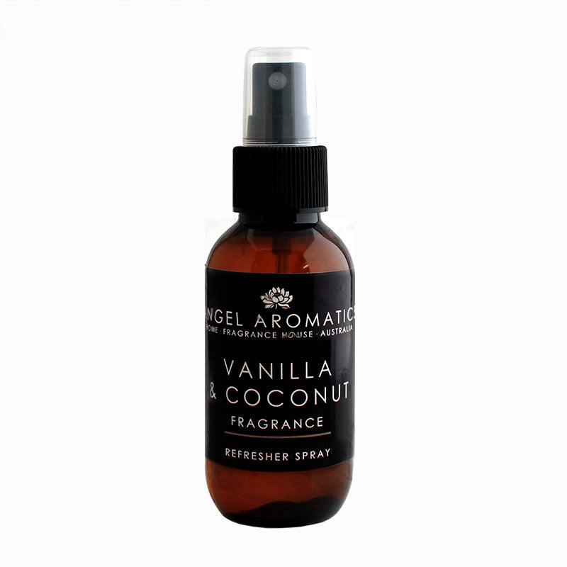 Vanilla and Coconut Refresher Spray-Refresher-Angel Aromatics