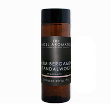 NEW Reed Diffuser Refill 200ml - Warm Bergamot & Sandalwood-reed diffuser refill-Angel Aromatics