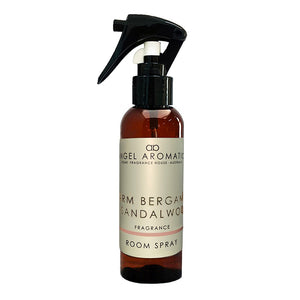 Warm Bergamot and Sandalwood Room Spray 125ml-Room spray-Angel Aromatics