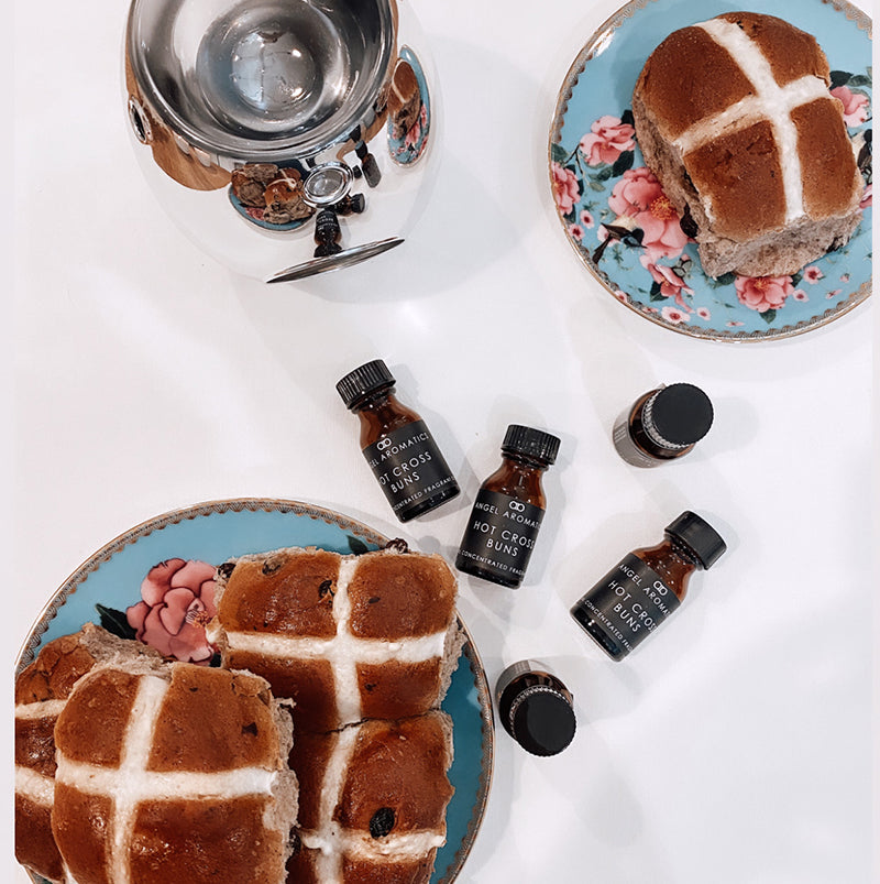 Hot Cross Buns 100ml Diffuser Oil-Angel Aromatics