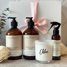 Hand and Body Hamper - Personalise-candles-Angel Aromatics