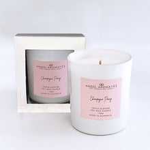 Scented Candles 130g - Champagne Peony-scented candles-Angel Aromatics
