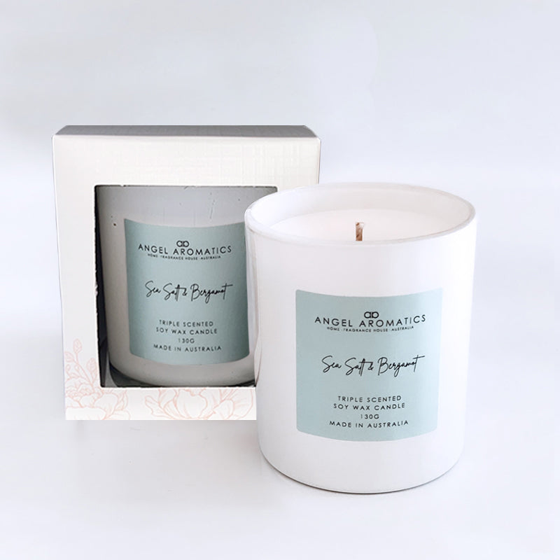 Bath Time Ritual Bundle - Sea Salt and Bergamot-Bath soaks-Angel Aromatics